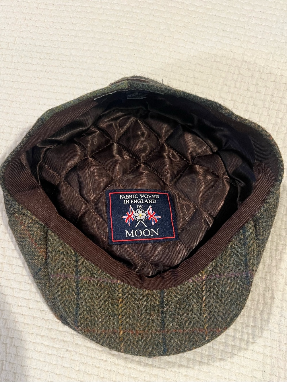 Barbour Bakerboy 8 panel patch cap, size S - Picture 2 of 7
